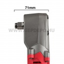 Milwaukee FRAIWF12-0 M12 FUEL 1/2" akkus sarok ütvecsavarozó géptest biztosítógyűrűvel