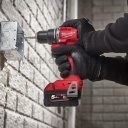 Milwaukee BLDDRC-502C M18 kompakt fúró-csavarbehajtó