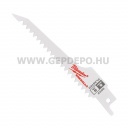 Milwaukee Sawzall szúrófűrészlap GIPSZKARTON TPI:6 125 mm - 5 db