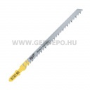 Milwaukee T 101 DP egyenes, precíz szúrófűrészlap FA, MŰANYAG 105x4 mm - 5 db