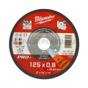 Milwaukee SCS 42/125 PRO+ vékony fém vágótárcsa f:22,2, 0,8x125 mm