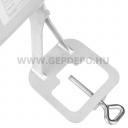 NEO TOOLS kerámiabetétes hősugárzó gázpalackra köthető 2800/4600W