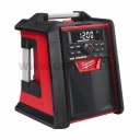 Milwaukee RC-0 M18 akkus rádió és töltő Bluetooth kapcsolattal géptest