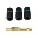 Makita Impact Gold 1/4" dugókulcs készlet 4 részes