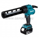 Makita DCG180RY akkus kittkinyomópisztoly