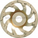 Diatech CCW-PRO slant csiszolótányér 125mm arany