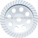 Diatech CCW-ECO-T egysoros turbó csiszolótányér 180mm fehér