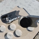 Diatech csempefúró vezető Ř40 mm furatig