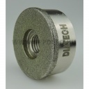 Diatech csiszoló tányér 47 mm, galvanizált, M14