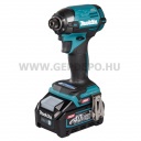 Makita TD002GD202 akkus ütvecsavarbehajtó kofferben 40V max XGT BL XPT