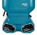 Makita DVC665Z akkus háti porszívó géptest