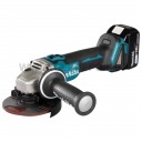 Makita DGA504RTJ akkus sarokcsiszoló MAKPAC kofferben