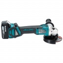 Makita DGA513RTJ akkus sarokcsiszoló MAKPAC kofferben