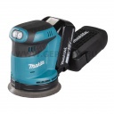 Makita DBO180RTJ excentercsiszoló MAKPAC kofferben