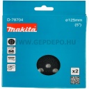 Makita tépőzáras csiszoló talp védő 125mm csiszolóhálóhoz - 2db
