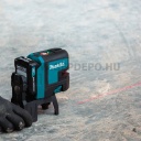 Makita SK106DZ akkus pont és keresztlézer, vörös
