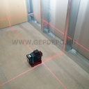 Makita SK700DZ akkus 3x360° lézer, vörös CXT 10,8V-12V Max XPT