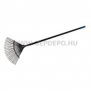 BauTool fém lombseprű üvegszálas nyéllel 22T