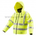 Makita CJ106DZ3XL fűthető kabát, NEON 3XL