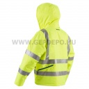 Makita CJ106DZ3XL fűthető kabát, NEON 3XL