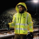 Makita CJ106DZ3XL fűthető kabát, NEON 3XL