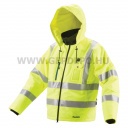 Makita DCJ206ZS fűthető kabát, NEON S