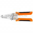 NEO TOOLS krimpelő-, kábelsaru fogó, 6az1ben, 0,8-3,2mm