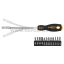NEO TOOLS bitfejes csavarhúzó készlet, 13db