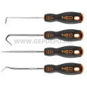 NEO TOOLS szerelőkampó készlet 150mm, 4db