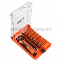 NEO TOOLS műszerész, precíziós csavarhúzókészlet 45 részes