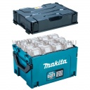 Makita BCC02 40Vmax XGT akkumulátortöltő koffer 3x4 port