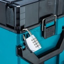 Makita BCC02 40Vmax XGT akkumulátortöltő koffer 3x4 port