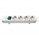 Brennenstuhl Comfort-Line 4-es elosztó H05VV-F 3G1,5 fehér 2m
