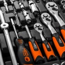 Neo Tools dugókulcskészlet 216 darabos, 1/2", 3/8", 1/4"