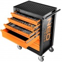NEO TOOLS szerszámkocsi 6 fiókkal 149 részes szerszámkészlettel