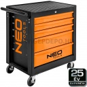 NEO TOOLS szerszámkocsi 5 fiókkal