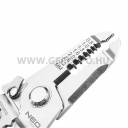 NEO TOOLS krimpelő-, kábelsaru fogó, 6az1ben, 0,8-3,2mm