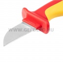 NEO TOOLS kábelvágó kés 1000V, 190mm, szigetelt, egyenes penge