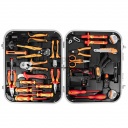 NEO TOOLS szerszámkészlet villanyszerelőknek, 25 részes, kofferben