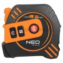 NEO TOOLS lézeres távolságmérő 40 méteres hatótáv, beépített mérőszalaggal