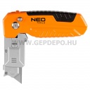 NEO TOOLS trapénzpengés kés 90 fokban elforgatható fejjel