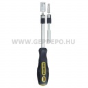 PROXXON Kombinált csavarhúzó dugókulcshoz/bithez 1/4", 220mm (22283)