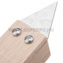 NEO TOOLS drótkefe térkőtisztításhoz, fugakaparóval
