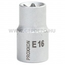 PROXXON Torx dugókulcs 1/2", E16 (23386)