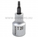 PROXXON Torx dugókulcs bitfejjel 1/2", TX20x55mm (23488)