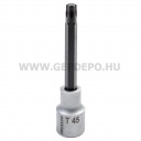 PROXXON Torx dugókulcs bitfejjel 1/2", TX45x100mm (23496)