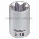 PROXXON Torx dugókulcs 3/8", E18 (23624)