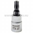 PROXXON Torx dugókulcs bitfejjel 1/4", TTX27 (23761)
