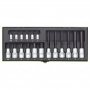 PROXXON Imbusz dugókulcs készlet 1/4", 1/2", 2-14mm, 18db-os (23100)
