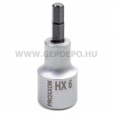 PROXXON Imbusz dugókulcs bitfejjel 1/2", HX6x55mm (23477)